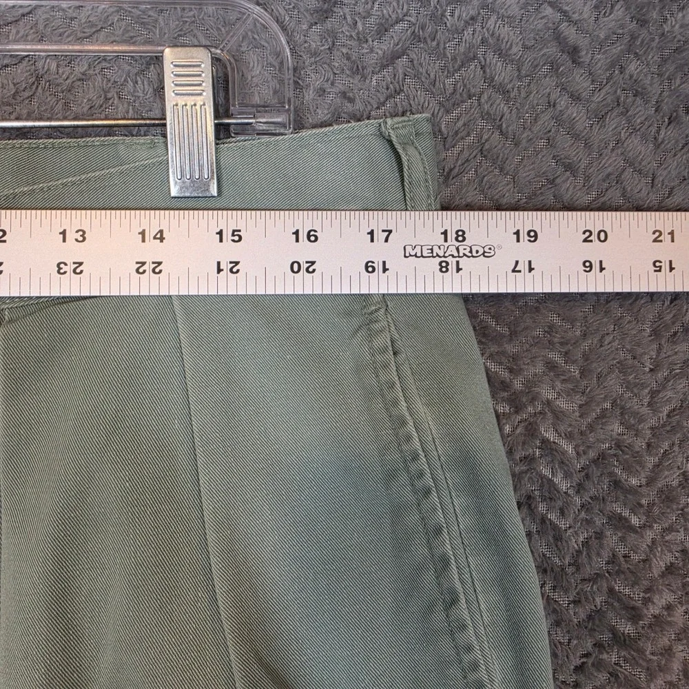 Vintage Old Money Polo Ralph Lauren Andrew Pant 36x32 Sage Green Pleated Chino